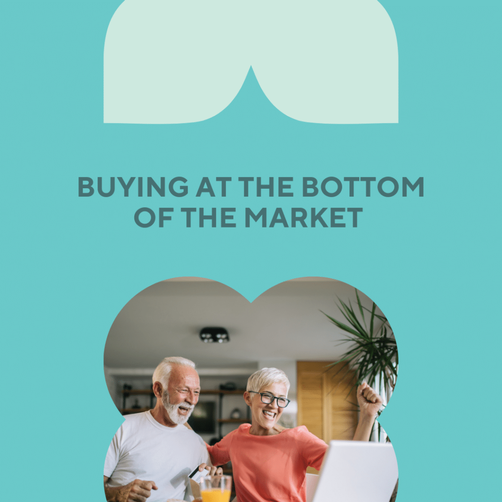 buying at the bottom of the market