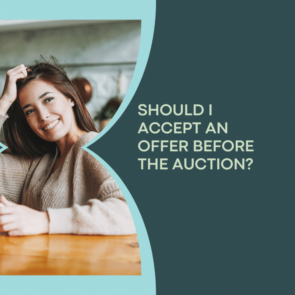 Selling before auction