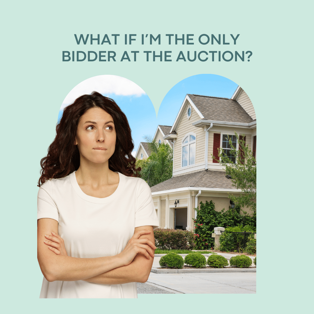 only bidder at auction